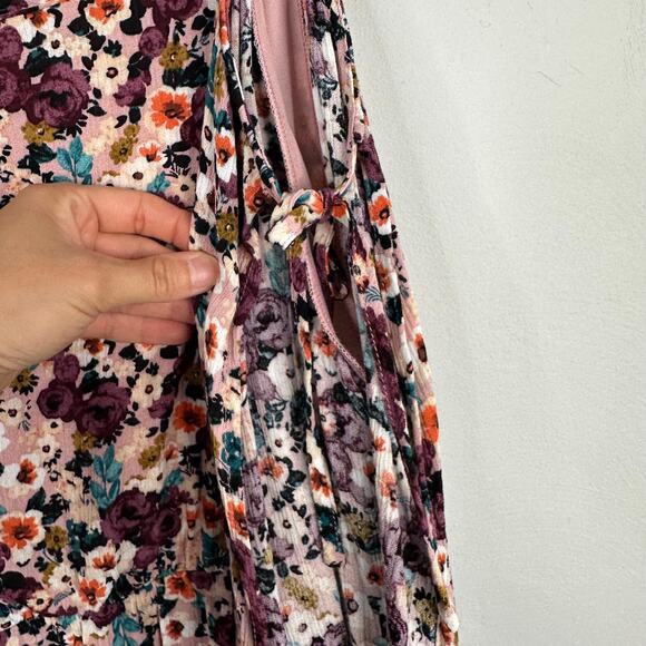 Torrid Cold Shoulder Floral Skater Dress - Picture 6 of 10